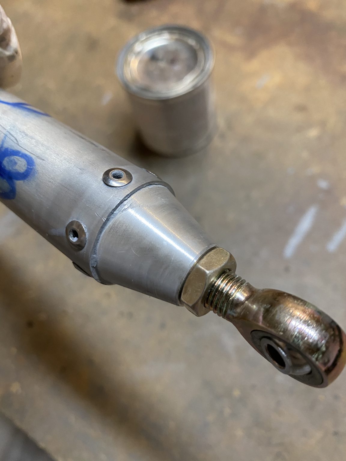 Finishing Aileron Push Rods and Control Tubes Lynn’s RV7 Build